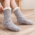 thumbnail image 4 of Dyfzdhu Women Winter Snow Socks Sleep Socks Carpet Socks Household Warm Thickened Plush Socks, 4 of 9
