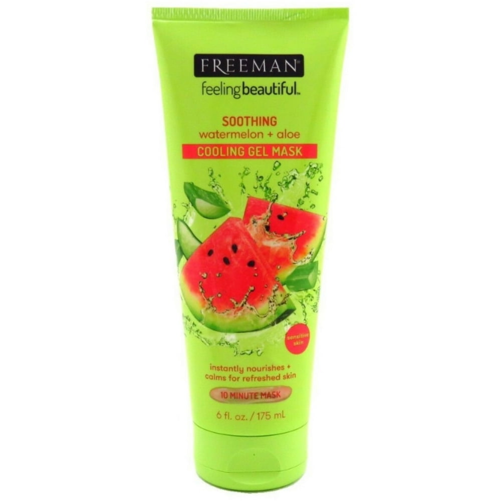 Freeman Facial Watermelon + Aloe Cooling Gel Mask 6 oz