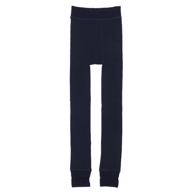 EeaseMX Leggings elásticos de invierno para mujer, 200 g (azul marino)