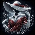 thumbnail image 1 of 5D DIY Kit Mujer Del Arte Artesanal 40x40cm, 1 of 9