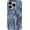 Blue, variant on for iPhone 15 Pro Case,Pleated Water Ripple Chrome Wave Pattern Soft Phone Case (Silver)