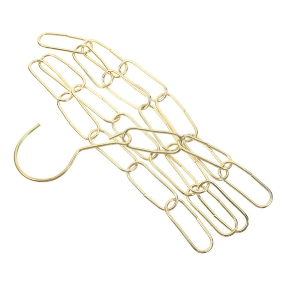 FRCOLOR Clothes Hanging Garments Iron Chain Heavy Duty Decorative Chain Long Chain for Hanging Clothes Retail Display Clothes Chain with Hook