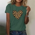 thumbnail image 6 of Womens Valentines T-Shirt Print Graphic Tees Cute Love Heart Shirts Casual Short Sleeve, 6 of 8