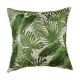 thumbnail image 1 of Funda de almohada con estampado de plantas verdes de 45x45 cm, funda de almohada decorativa para sofá del hogar y el coche sin inserto(#4), 1 of 3