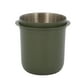 thumbnail image 1 of Taza dosificadora ZHCH 150ml 58mm manos libres acero inoxidable verde militar, 1 of 5