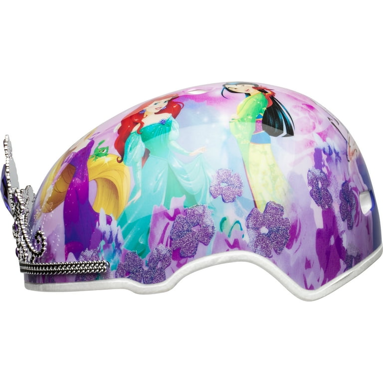 Disney Princess Paradise 3D Tiara Bike Helmet Child 5 50 54cm