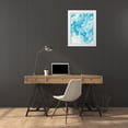thumbnail image 3 of Ludwig, Alicia 25x32 White Modern Wood Framed Museum Art Print Titled - Seeing Blue I, 3 of 4