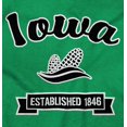 thumbnail image 2 of Iowa Corn Farmlands Cute IA Pride Plus Size Crewneck Graphic Tee Shirt Brisco Brands 4X, 2 of 3