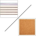 thumbnail image 4 of POGLIP Rainbow Stripe Set of 4 Coaster for Drinks, Absorbent Ceramic Stone Coasters Cup Mat with Cork Base for Home Kitchen Room Coffee Table Bar Decor, 4 of 4