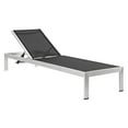thumbnail image 3 of Shore Outdoor Patio Aluminum Chaise With Cushions-Color:White/Orange, 3 of 6