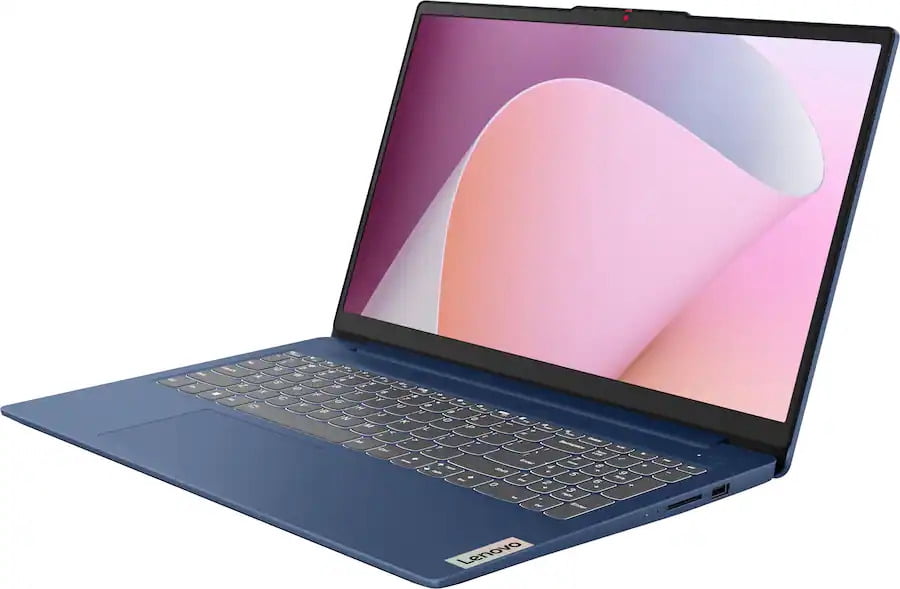 Lenovo IdeaPad Slim 3 15.6" FHD Laptop, AMD Ryzen 5 40, 8GB DDR5 RAM, 512GB SSD, AMD Radeon 610M, Windows 11 Home, Copilot AI, Abyss Blue, 82XQ012HUS