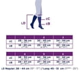 thumbnail image 3 of JOBST forMen Ambition Compression Socks, 15-20 mmHg, Knee High, Closed Toe, Brown, Size 1, 3 of 3