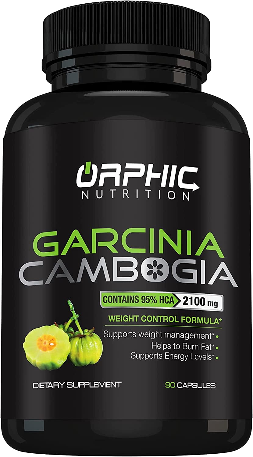 Garcinia Cambogia Extract - to Support Weight Loss Efforts* - Supplement Suitable for Vegetarians - 2100 MG - 90 Caps