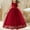 Red, variant on uublik Party Dresses for Girls Size 5T-16 Sleeveless Tulle Dresses Kids Birthday Formal Wedding Pageant Princess Dress Light Blue