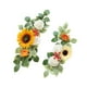thumbnail image 3 of 2 piezas de flores de arco de boda, flores artificiales, hojas verdes, letrero de bienvenida Estilo A, 3 of 9