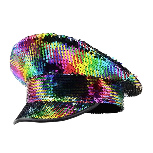 Sailor Hat Chuffeur Hat Fiest Sombrero Oficial de sombrero Ste Steampunk Cap para Masquerade Ball