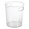 thumbnail image 1 of Garbage Storage Bin,Transparent Trash Can Clear Transparent Trash Can Clear Round Garbage Container Solid Performance, 1 of 14