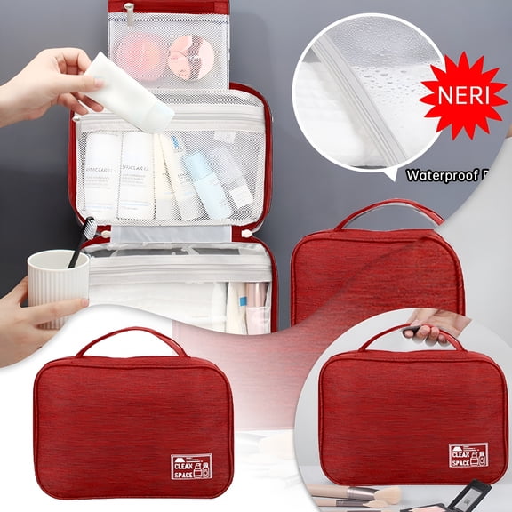GASTROPOD 2026 New Travel Toiletries Bag Dry and Wet Separation Bag Women’S Small Hanging Travel Toiletry Bag Makeup Bag