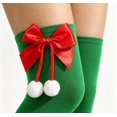 thumbnail image 3 of HIOK Party Knee High Socks Striped Witch Long Socks for Women Girls Cosplay Party Dress up Funny Novelty Gifts（2 Pairs）, 3 of 5