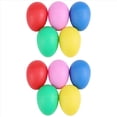 thumbnail image 1 of 10 Pack de PercusióN PláStico Instrumento Musical Juguetes Egg Maracas Shakers, 1 of 5