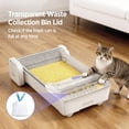 thumbnail image 4 of Open Top Automatic  Cleaning  Litter Box with APP Control Health Monitor for Multiple Cats, 4 of 6