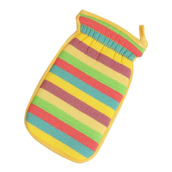 OAVQHLG3B Bathing Shower Mittens Body Wash Massage Spa Mitt Towel for Adults Children Body Back Rubbing Exfoliating Washing Cleaning