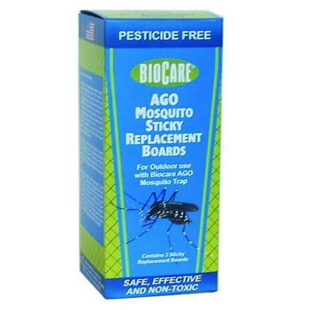 Springstar AGO Mosquito Sticky Replacement Boards - Black - Pack of 2