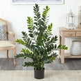 thumbnail image 3 of Nearly Natural 4ft. Zamioculcas Artificial Plant, Green, 3 of 4