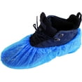 thumbnail image 2 of Protection de Couvre-Chaussures Jetable - Lot de 100 Pcs - Imperméable - Taille Unique - Bleu, 2 of 3