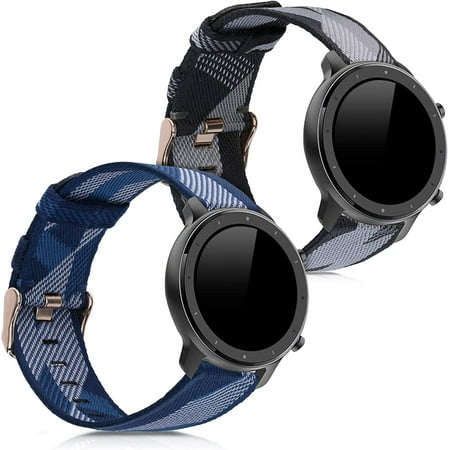 Nylon Watch Strap Compatible with Huami Amazfit GTR (47mm) / GTR 2 / GTR 2e / GTR3 / GTR 3 Pro - 2X Fitness