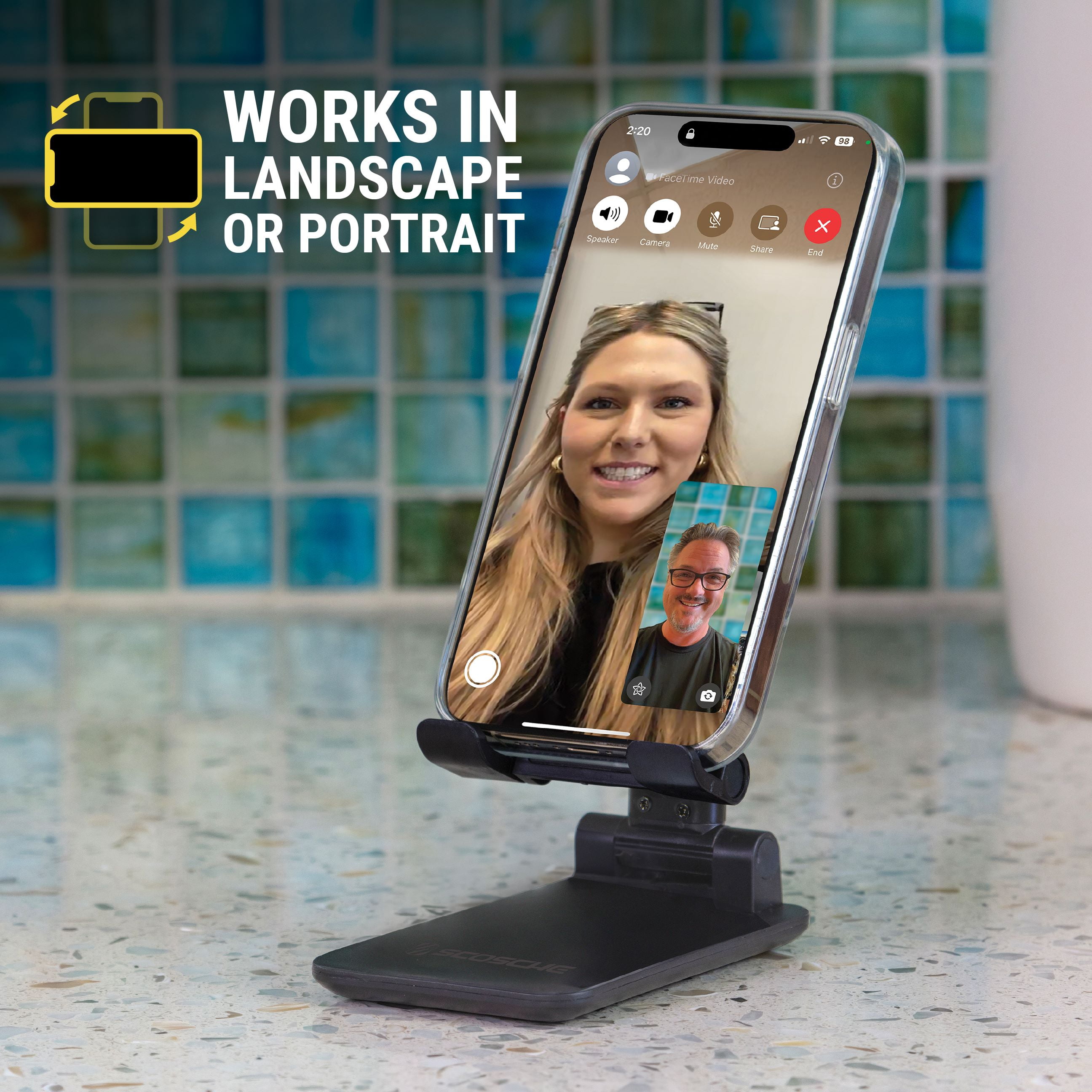 Scosche SUFMPS-SP support universel pliable pour téléphone Select TS