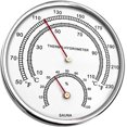 thumbnail image 3 of Sauna Thermometer Fahrenheit 4.9 inch 2 in 1 Metal Sauna Thermometer and Hygrometer with Hanging Hole, 3 of 5