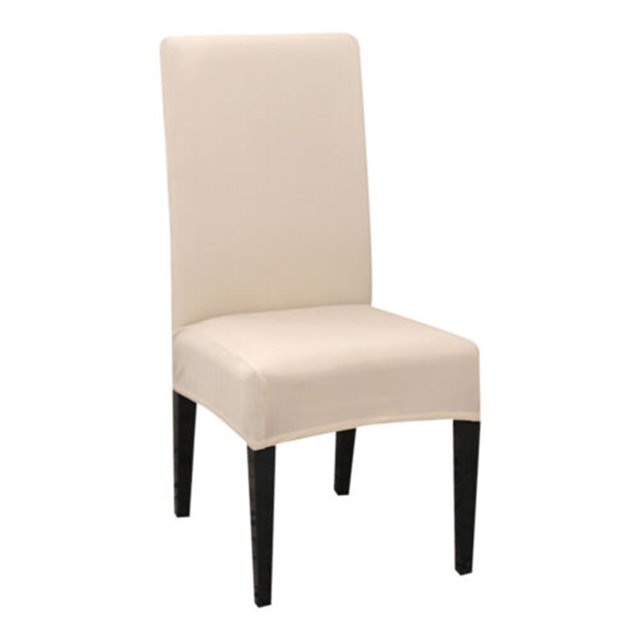 CAROOTU Stretch Chair Cover Universal Solid Color Washable Durable Removable Simple Suit