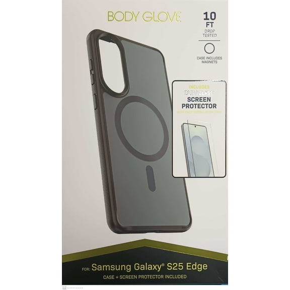 Body Glove Reflector Case with DuraGlass Screen Protector Bundle - Samsung Galaxy S25 Edge
