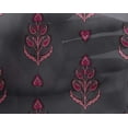 thumbnail image 4 of oneOone Georgette Viscose Fabric Leaves & Paisley Block Print Fabric BTY 42 Inch Wide, 4 of 4