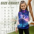 thumbnail image 7 of Pzuqiu Axolotl Girls Sleeveless Vests Size 2 Fall Winter Clothes Versatile Warm Zipper Winter Sleeveless Jacket with Pockets Wind Proof Fall Outfits Fashion Clothing for Girls, 7 of 7