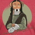 thumbnail image 3 of CafePress - Mona Lisa Dog T Shirt - Mens Tri-blend T-Shirt, 3 of 4