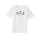 thumbnail image 3 of Camiseta para mujer de verano, ropa suave y elegante, camiseta con cuello redondo para viaje, Camping, calle XL, 3 of 7