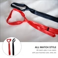 thumbnail image 4 of 2 unids negro rojo sólido corbata corbata formal corbata formal negocio corbata corbata, 4 of 5