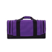 Everest Unisex 30 in Sporty Gear Duffel Bag, Dark Purple