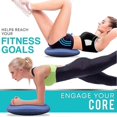 thumbnail image 2 of Gray Swing Balance Pad for Core Fitness Stability Rehabilitation Seat to Improve Sitting Posture Ref: 5530, 2 of 5