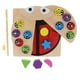 thumbnail image 5 of Jugar Imán De Mariquita Pesca Geometría Bloques Niños Color Forma Cognición Niños Niños Aprendizaje Juguete De Cumpleaño, 5 of 9
