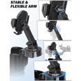 thumbnail image 4 of XINQIHANG Cup Holder Phone Mount for Car, Car Cellphone Large Adapter Long Arm with 360° Rotation, Compatible iPhone, Samsung & All Smartphones, 4 of 7