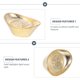 thumbnail image 3 of unbranded 6Ud De Dorado Para De Escritorio Con Material Resistente Y Simple, 3 of 6
