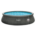 thumbnail image 1 of Funsicle 18' x 48" QuickSet Inflatable Ring Top Outdoor Above Ground Pool w/Pump, 1 of 7