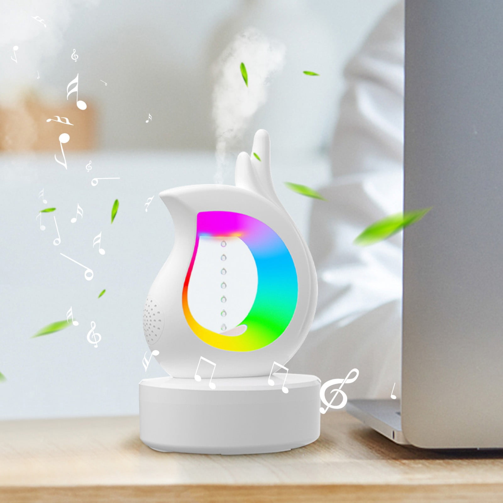 BOBOMOTI Humidifier for Room Cool Mist Top-Fill Ultra-Quiet Humidistat for Baby Nursery Plants Essential Oil Diffuser Clearance