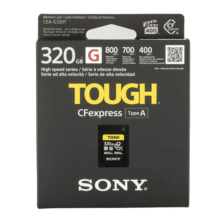 CFexpress Type Aメモリーカード TOUGH 320GB Amazon.co.jp: Sony TOUGH 320GB CFexpress Type-A メモリー