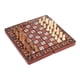 thumbnail image 4 of Juego de ajedrez plegable de madera de 13-18 ", juego de ajedrez de mano , rompecabezas, regalos de juguete METRO perfke tablero de ajedrez plegable, 4 of 9