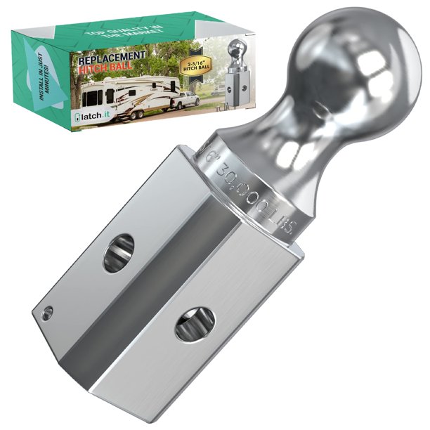 LATCH.IT Replacement Gooseneck Ball Hitch 25/16” Gooseneck TowHitch