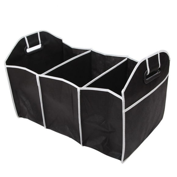 serony Car Trunk Accessories Organizer Collapsible Toys Food Storage Cargo Container Bags Box Bin
